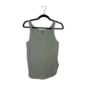 Sleeveless Tank Top Women's Casual Basic Everyday Tee‎ Shirt Green NWOT